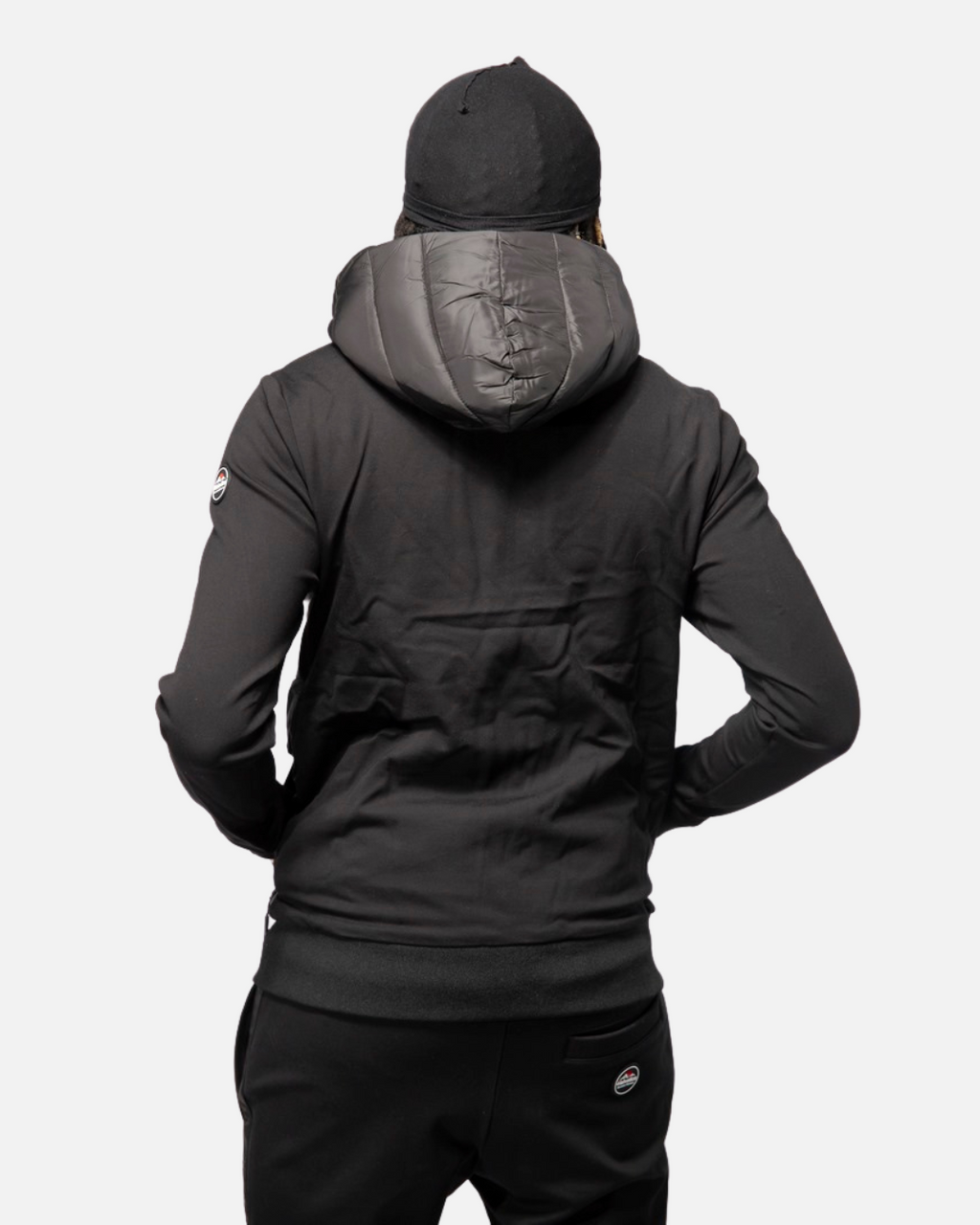 Veste de survêtement Helvetica Jambo - Noir/Blanc