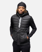 Veste de survêtement Helvetica Jambo - Noir/Blanc