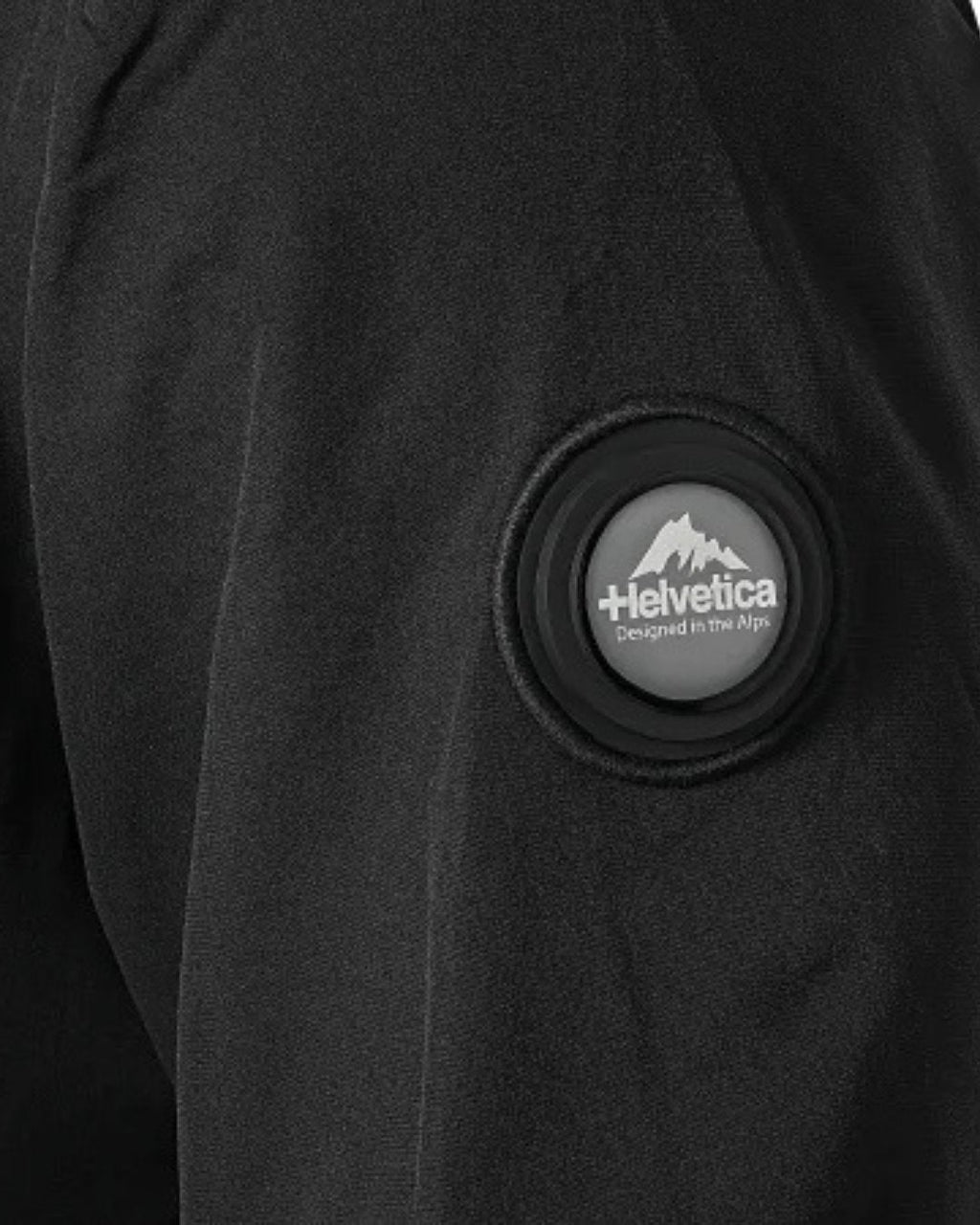 Veste de survêtement Helvetica Wembley - Noir