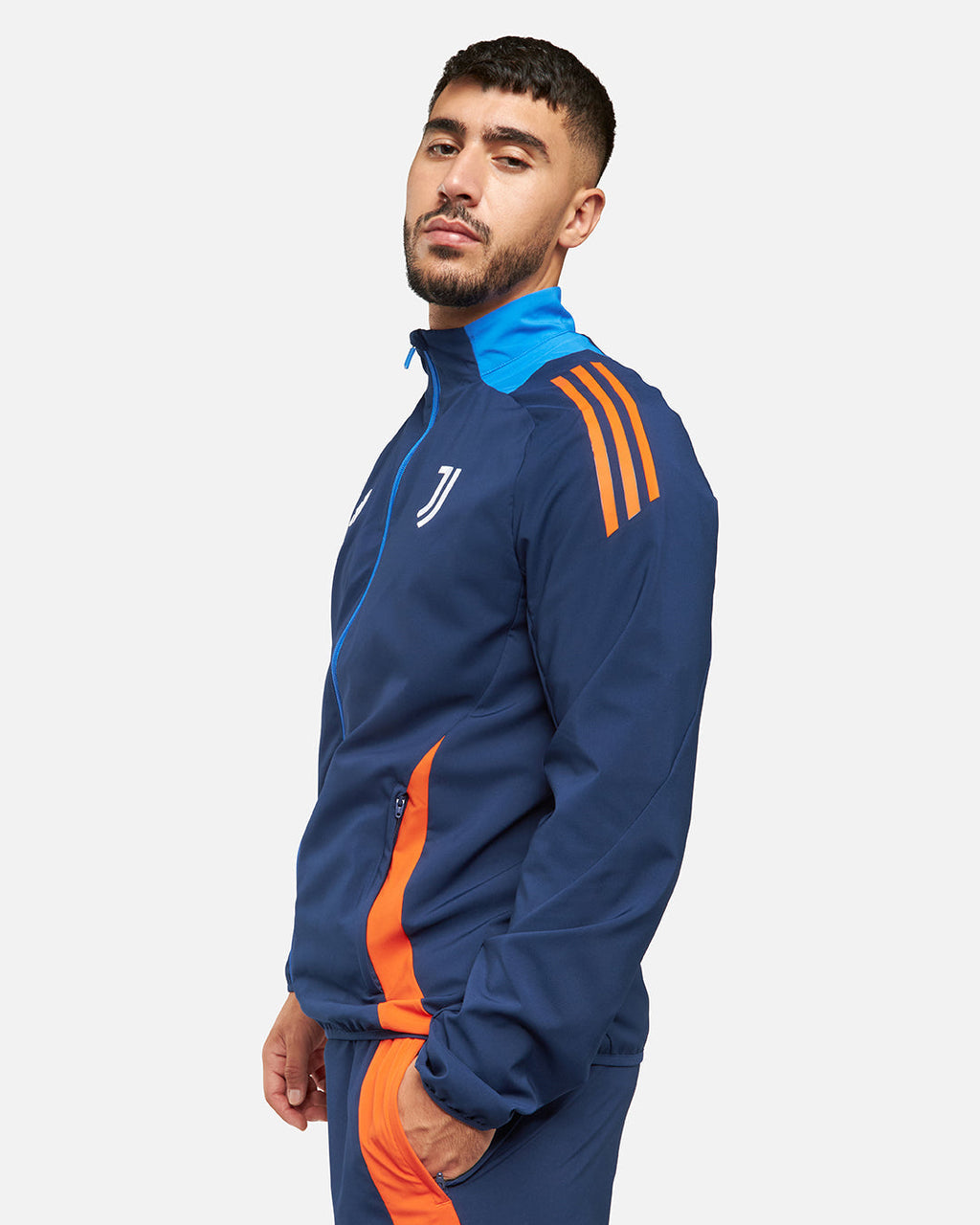 Veste de survêtement Juventus 2024/2025 - Bleu/Orange