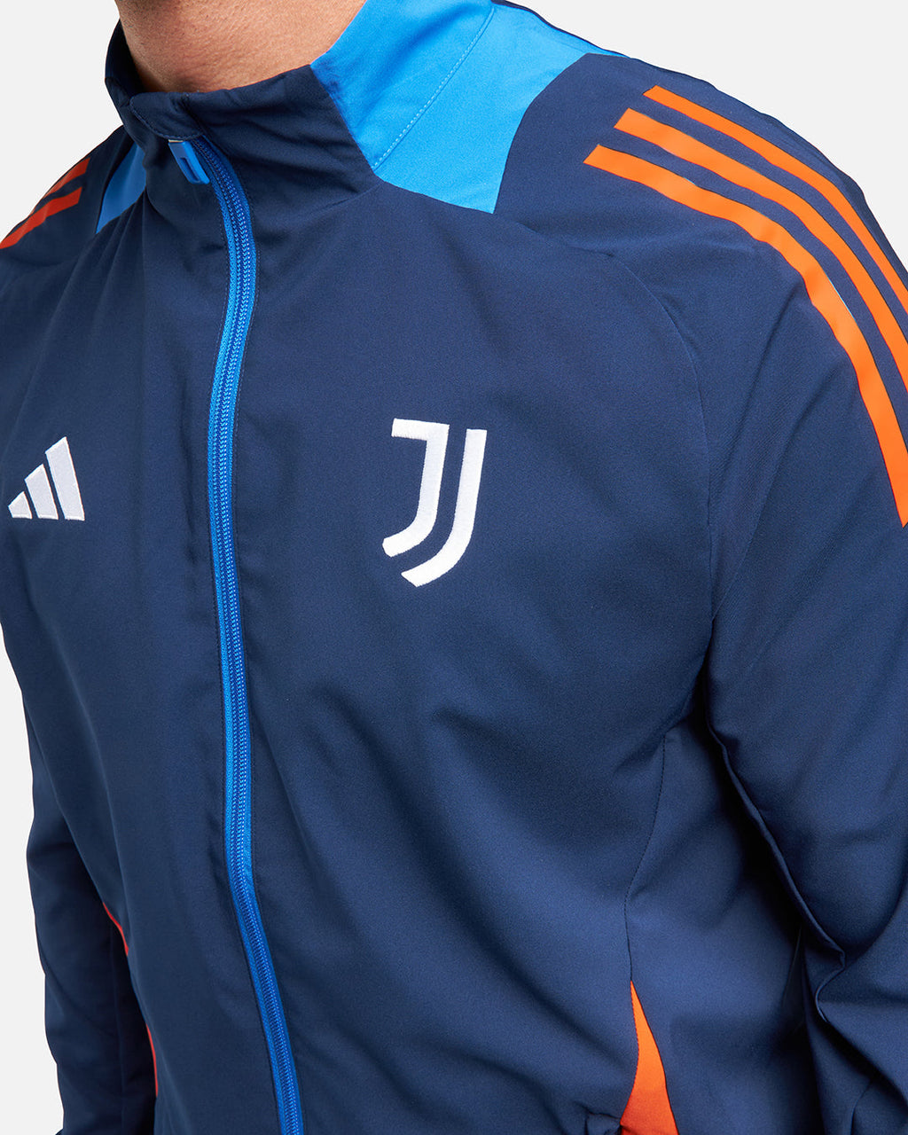 Veste de survêtement Juventus 2024/2025 - Bleu/Orange