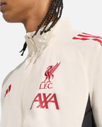 Veste de survêtement Adidas Liverpool 2025/2026 - Blanc/Rouge