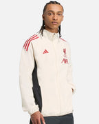 Veste de survêtement Adidas Liverpool 2025/2026 - Blanc/Rouge