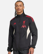Veste de survêtement Adidas Liverpool 2025/2026 - Noir/Rouge