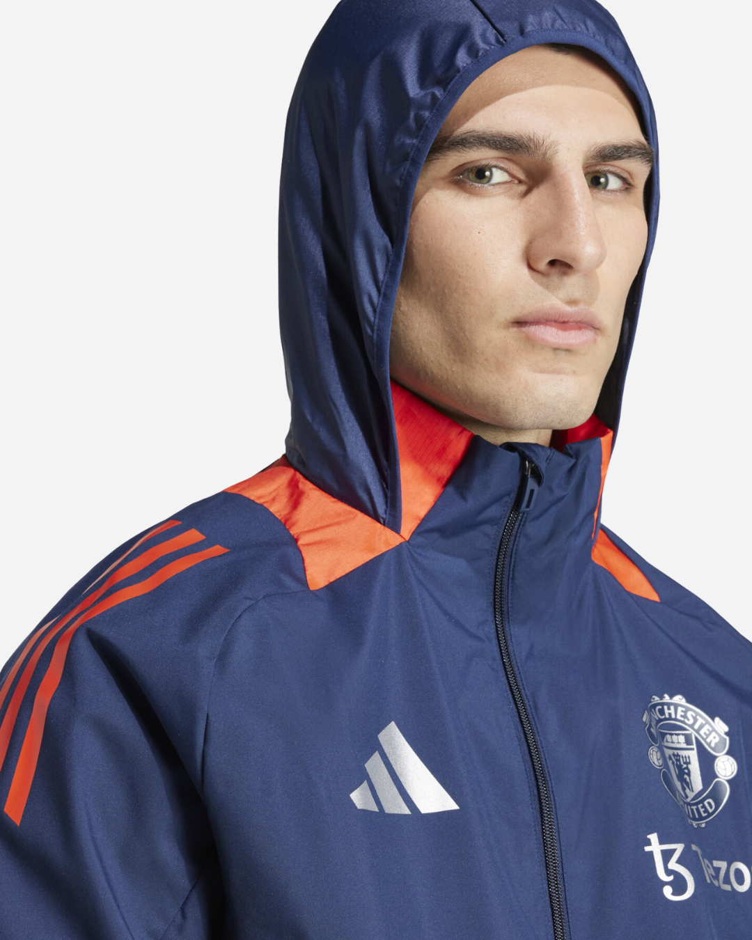 Veste de survêtement Manchester United 2024/2025 - Bleu/orange