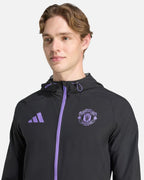 Veste de survêtement Manchester United 2025/2026 - Noir/Violet