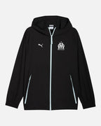 Veste de survêtement Olympique de Marseille 2025/2026 - Noir