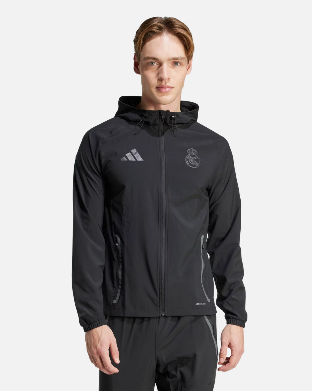 Veste de survêtement Real Madrid - Noir