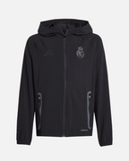 Veste de survêtement Real Madrid Junior - Noir