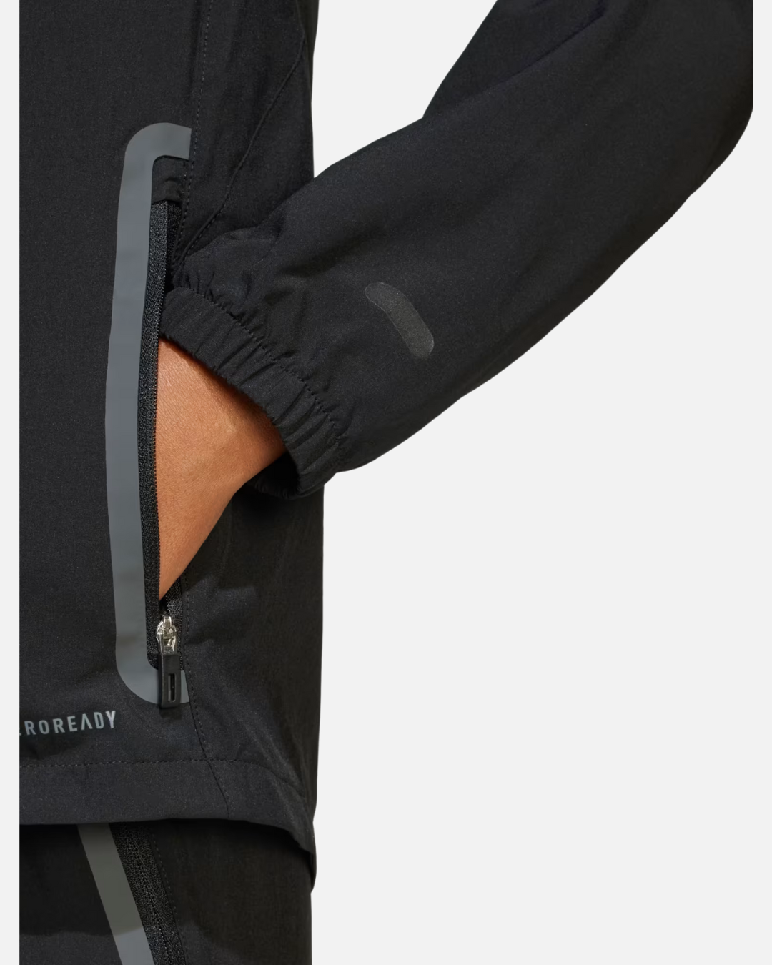 Veste de survêtement Real Madrid Junior - Noir