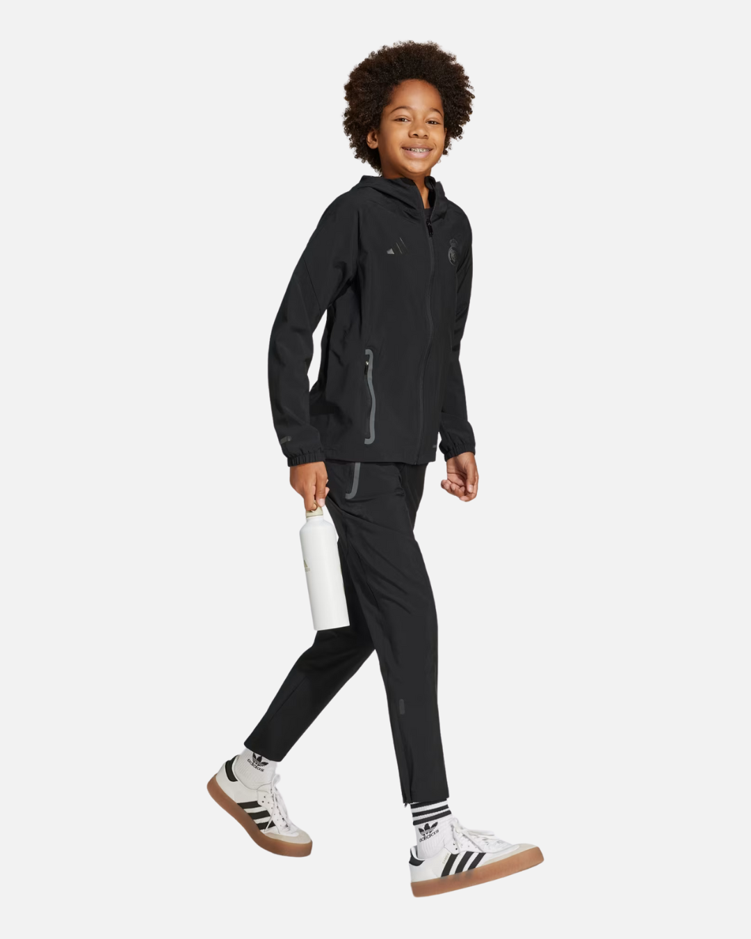 Veste de survêtement Real Madrid Junior - Noir