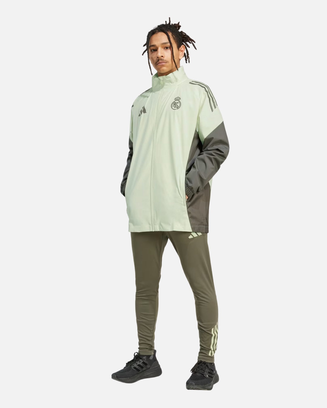 Veste de survêtement Real Madrid Tiro 2025/2026 Compétition - Vert