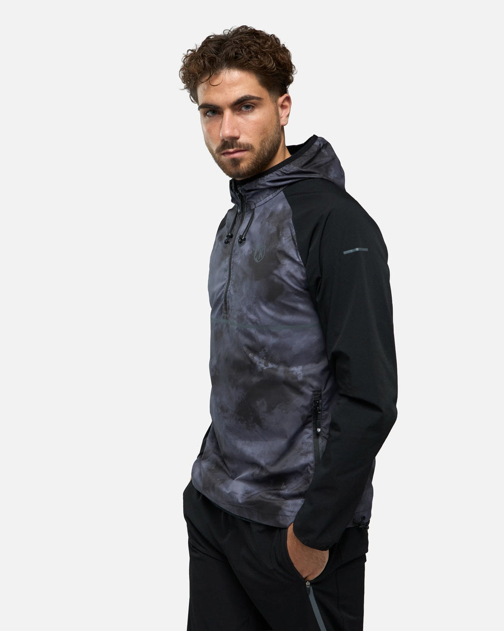 Veste Demi-Zip FK Freeze - Noir/Gris