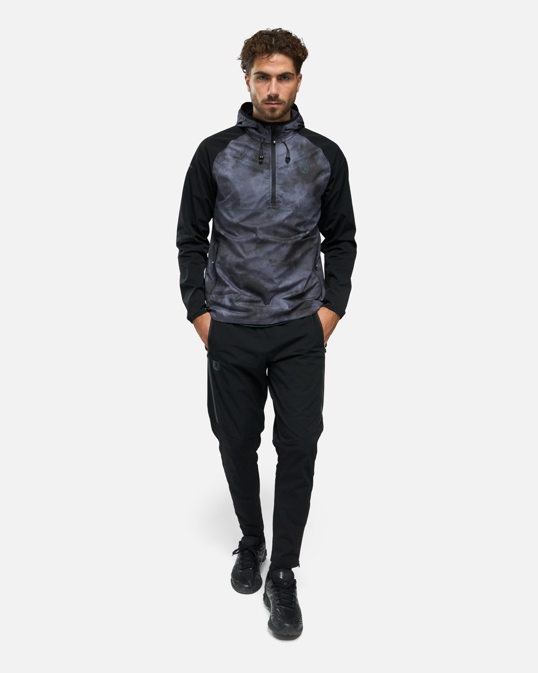 Veste Demi-Zip FK Freeze - Noir/Gris