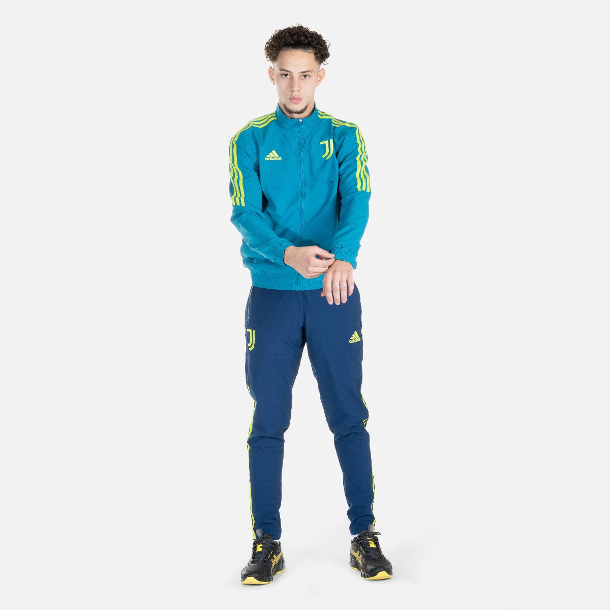 Veste de survêtement Juventus - Bleu/Vert