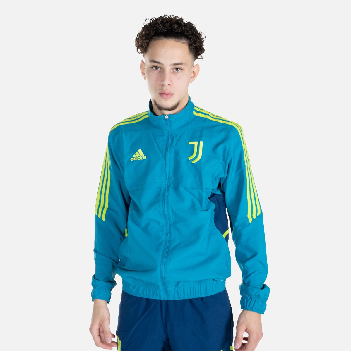 Veste de survêtement Juventus - Bleu/Vert
