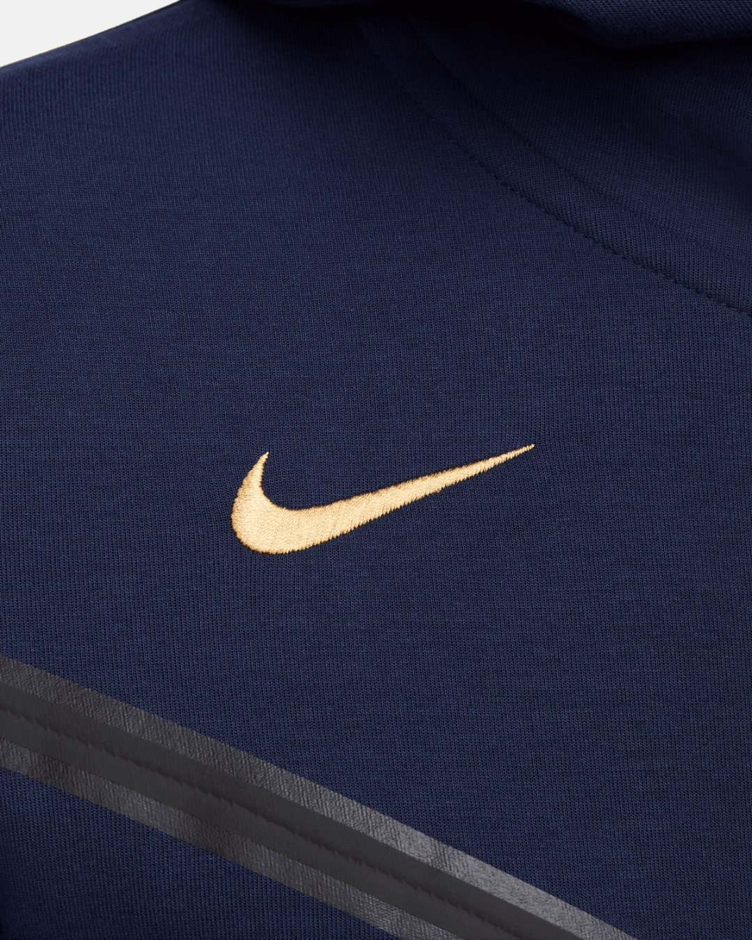 Veste Equipe de France Tech fleece - Bleu/Or