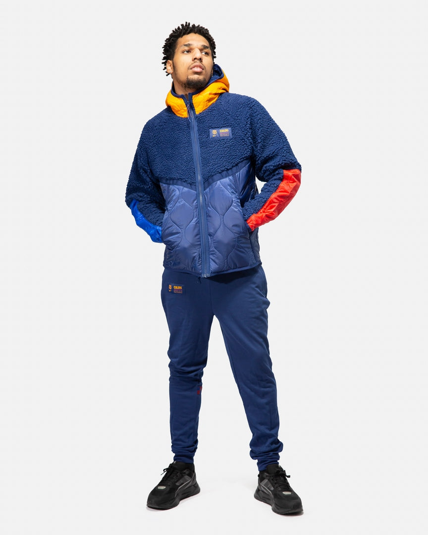 Veste FC Barcelone - Bleu/Rouge/Jaune