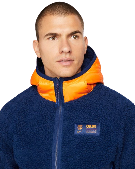 Veste FC Barcelone - Bleu/Rouge/Jaune