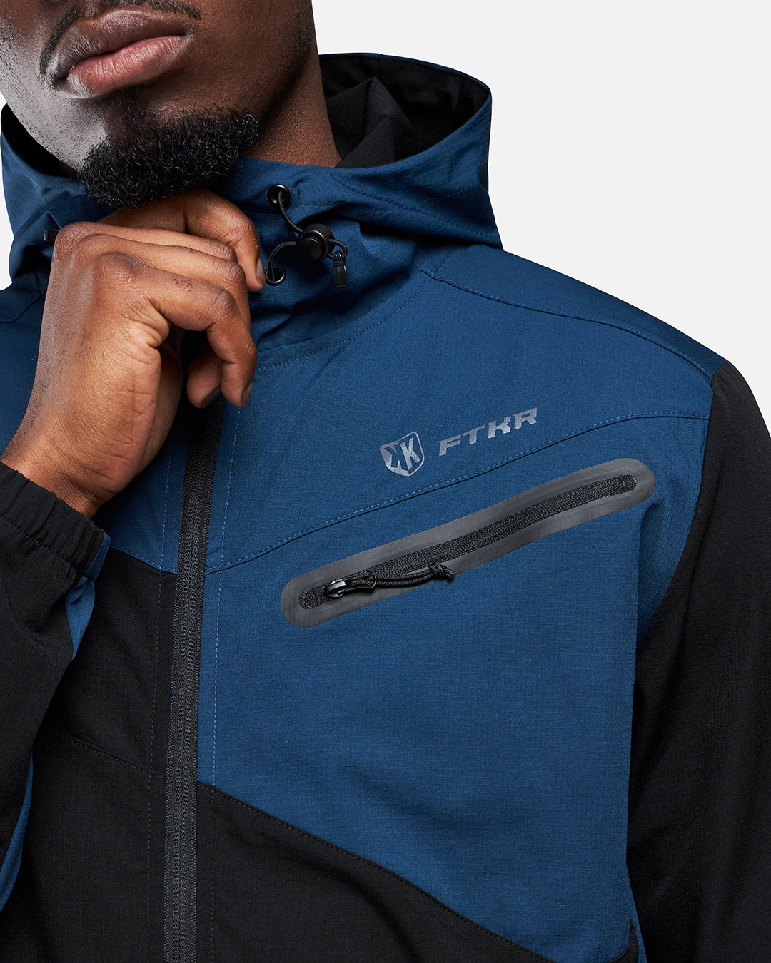 Veste FK Hood - Bleu/Noir