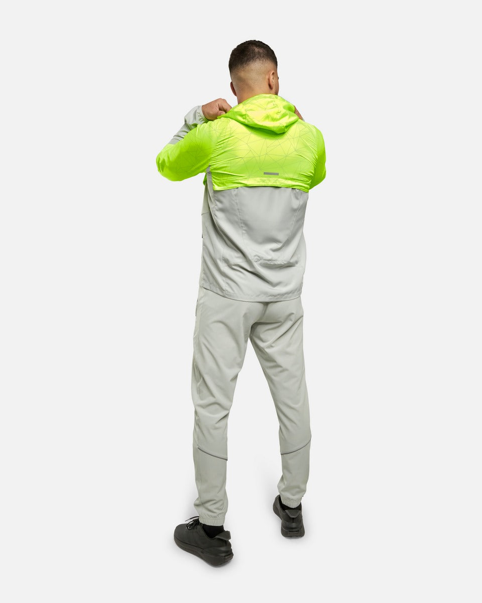 Veste FK running Lift - Gris/Jaune