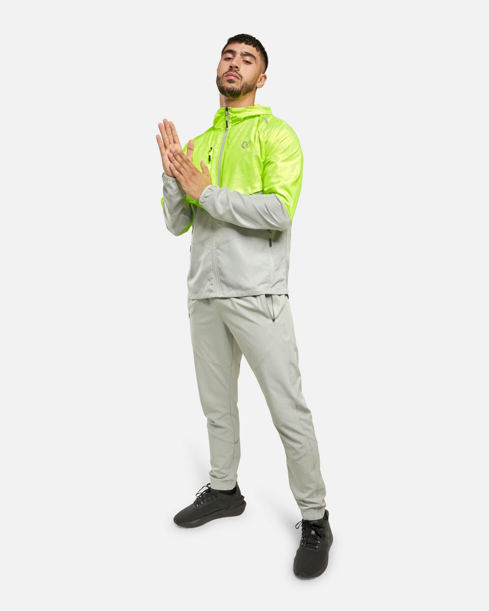 Veste FK running Lift - Gris/Jaune