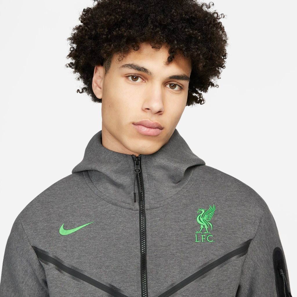 Veste Liverpool Tech Fleece 2023/2024 - Gris/Vert