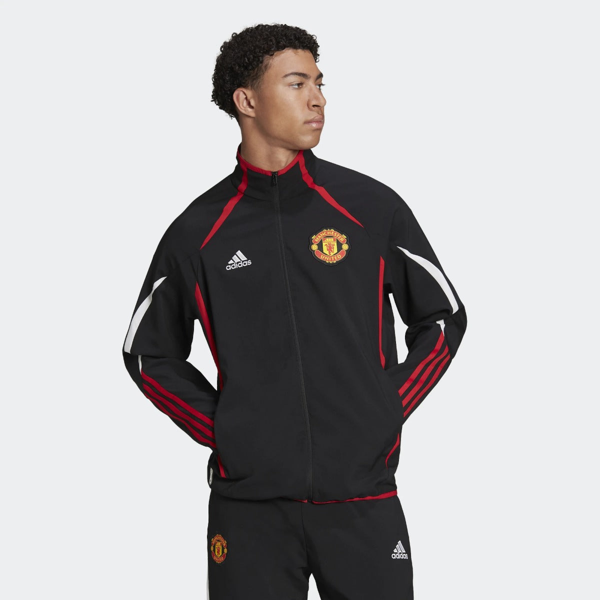 Veste Manchester United Teamgeist - Noir/Rouge