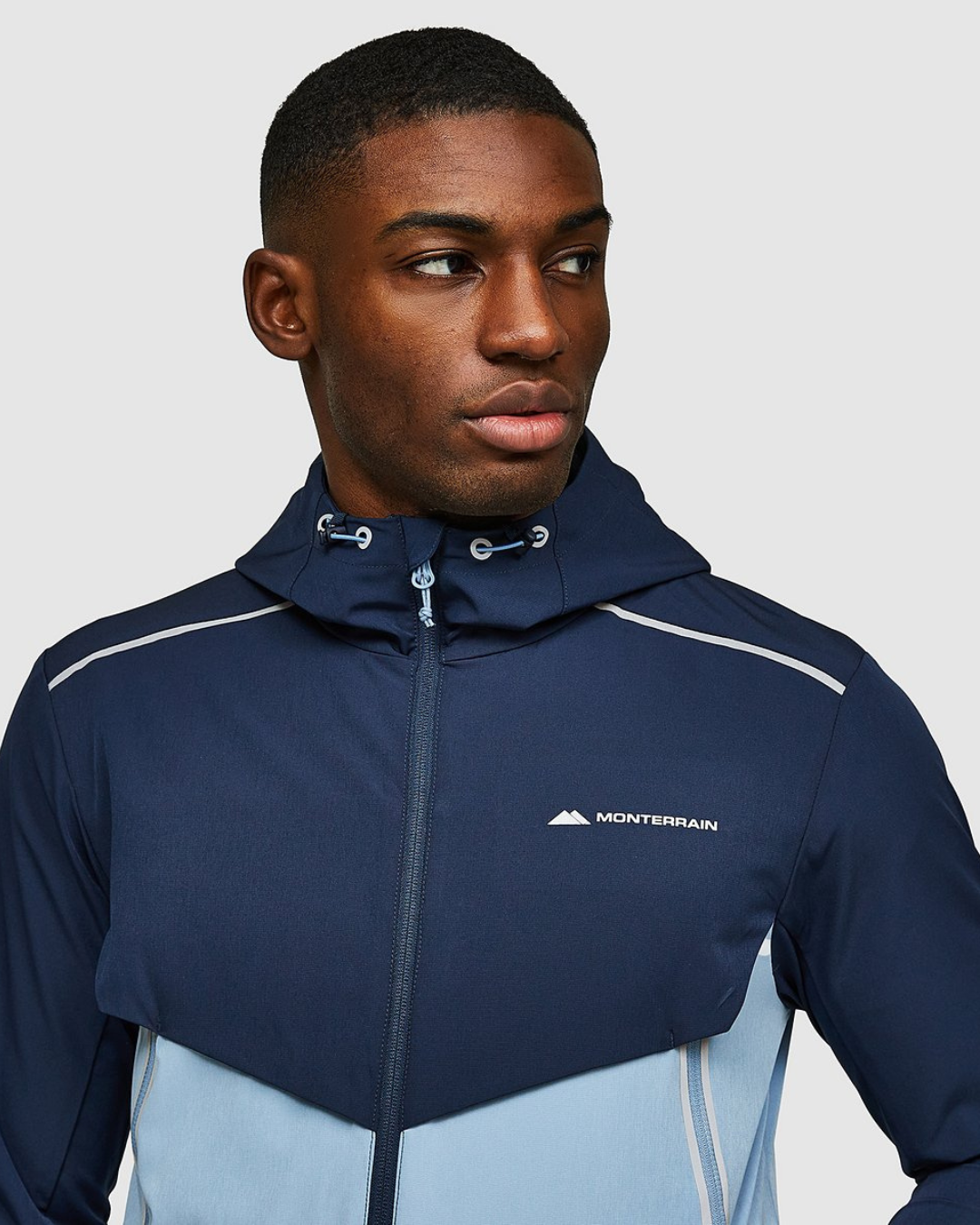 Veste Monterrain Refraction - Bleu