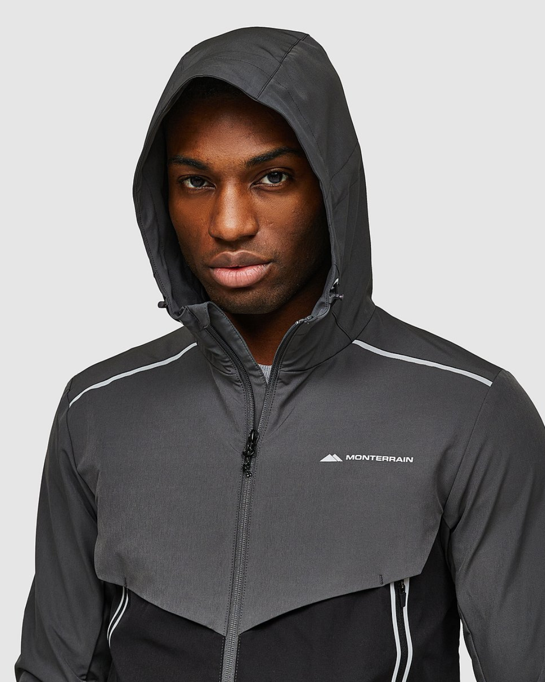 Veste Monterrain Refraction - Noir/Gris