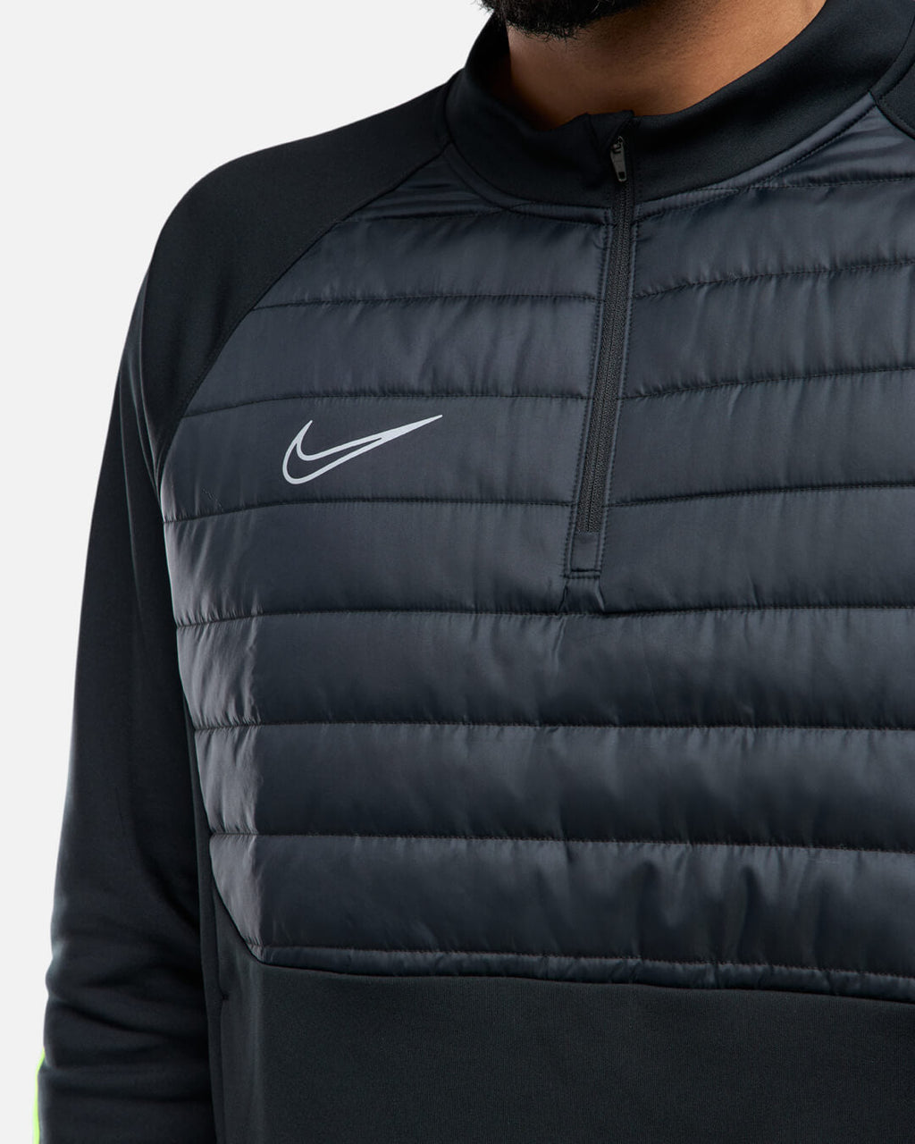 Haut 1/4 zip Nike Academy Winter Warrior - Noir/Jaune