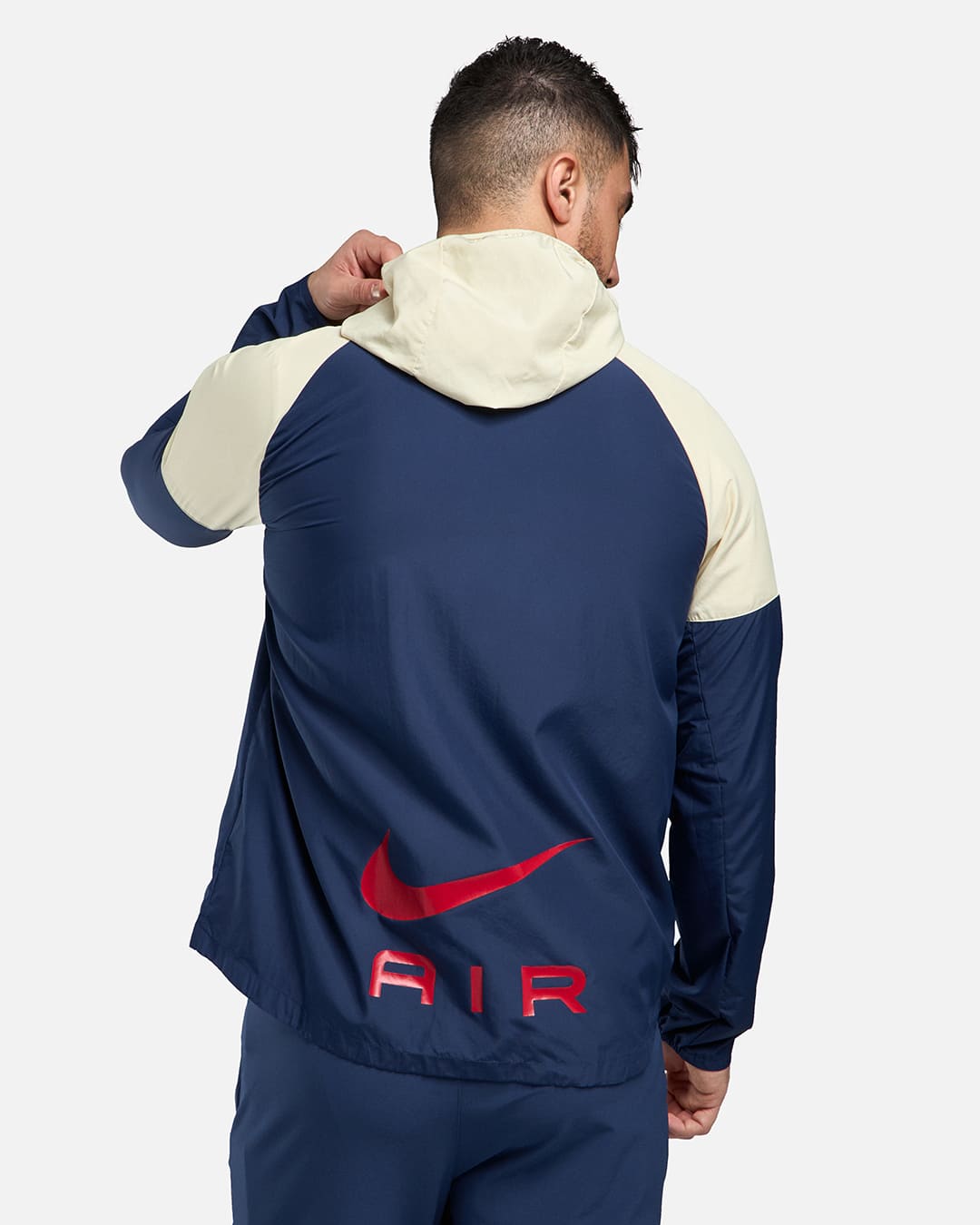 Veste Nike Running Air - Blanc/Marine