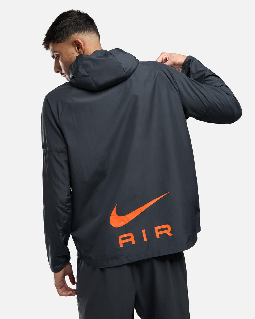 Veste Nike Running Air - Noir/Orange