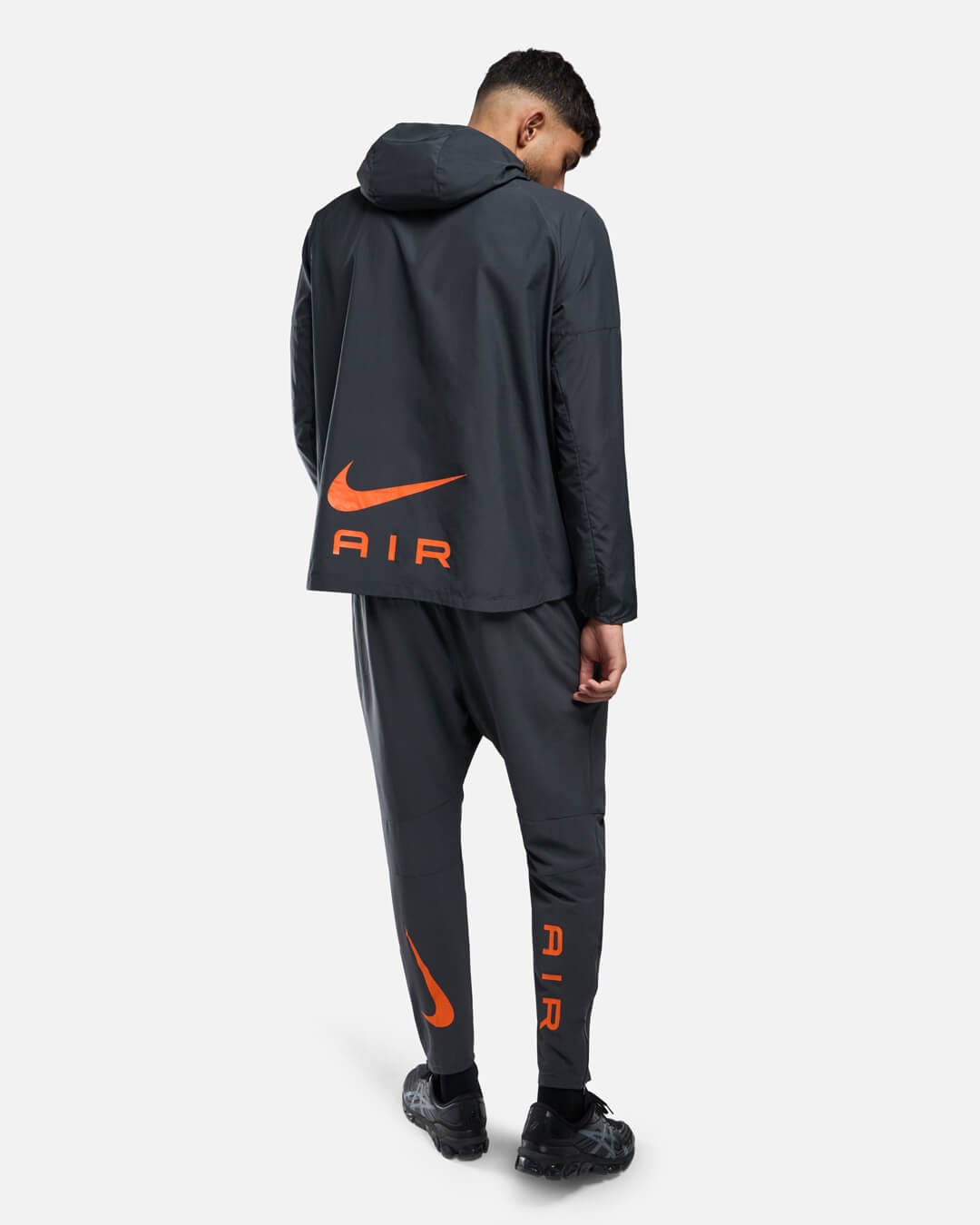 Veste Nike Running Air - Noir/Orange
