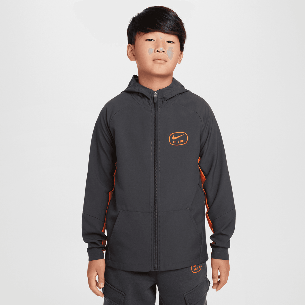 Veste Nike Running Swoosh Air Junior - Noir/Orange