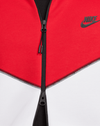 Veste Nike Tech Fleece -  Blanc/Noir/Rouge