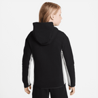 Veste Nike Tech Fleece Junior - Noir/Gris/Blanc