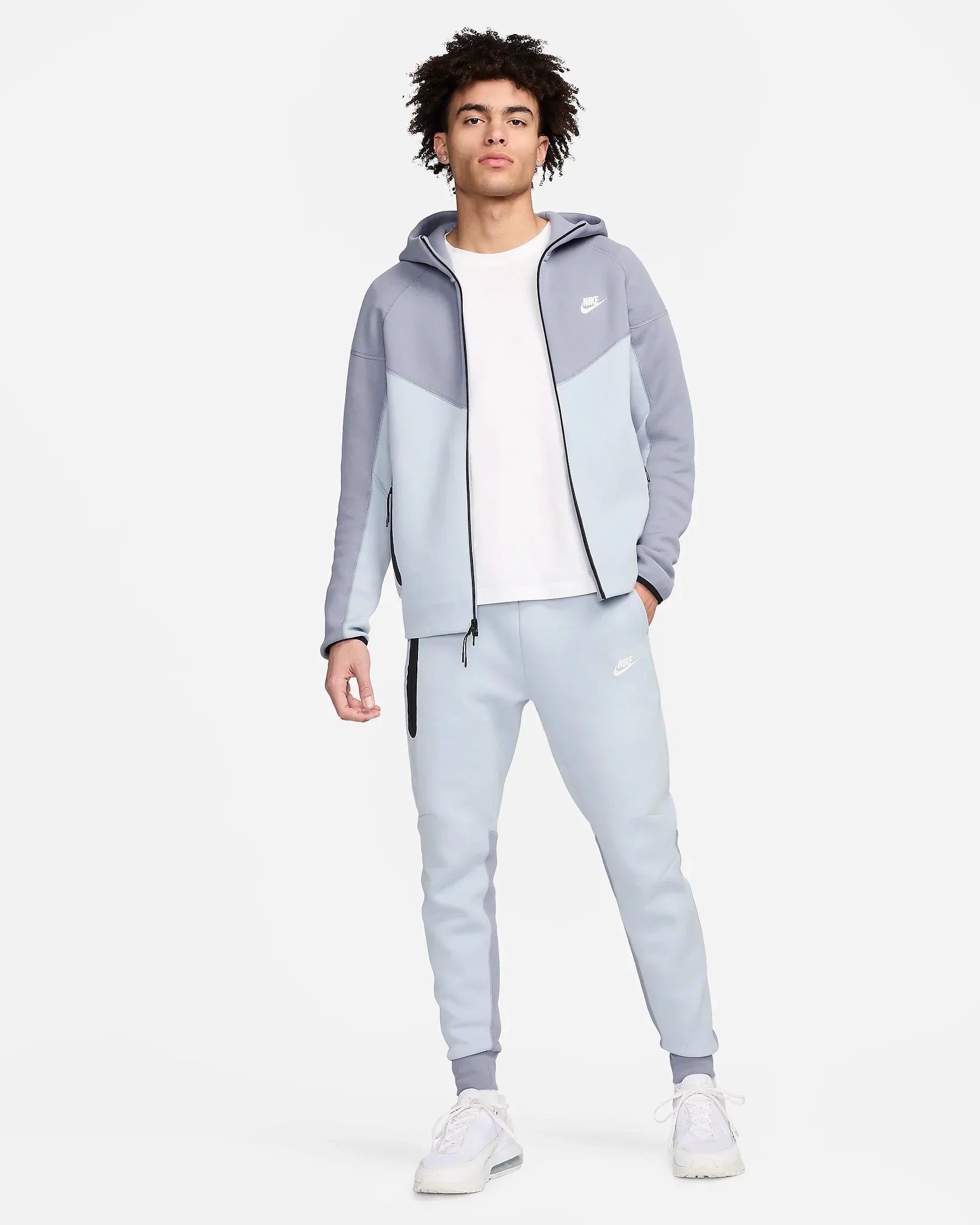 Veste Nike Tech Fleece Windrunner - Bleu