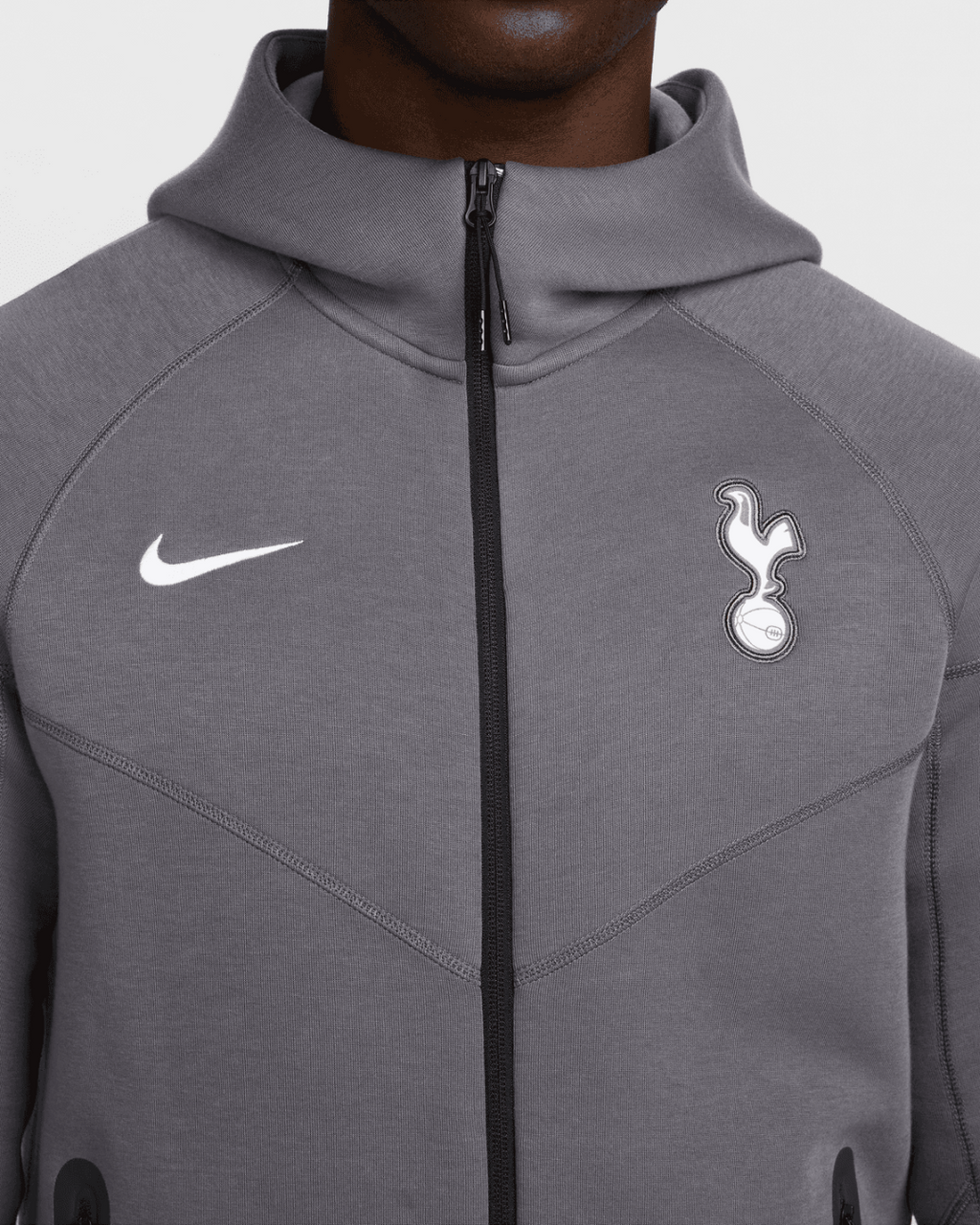 Veste Nike Tottenham Tech Fleece Windrunner 2024/2025 - Gris