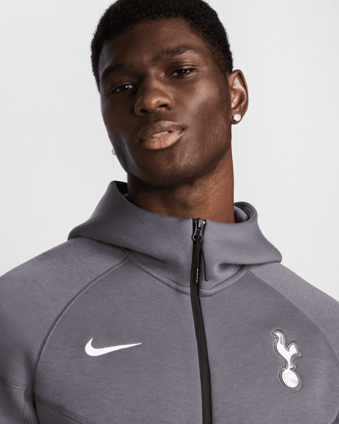 Veste Nike Tottenham Tech Fleece Windrunner 2024/2025 - Gris