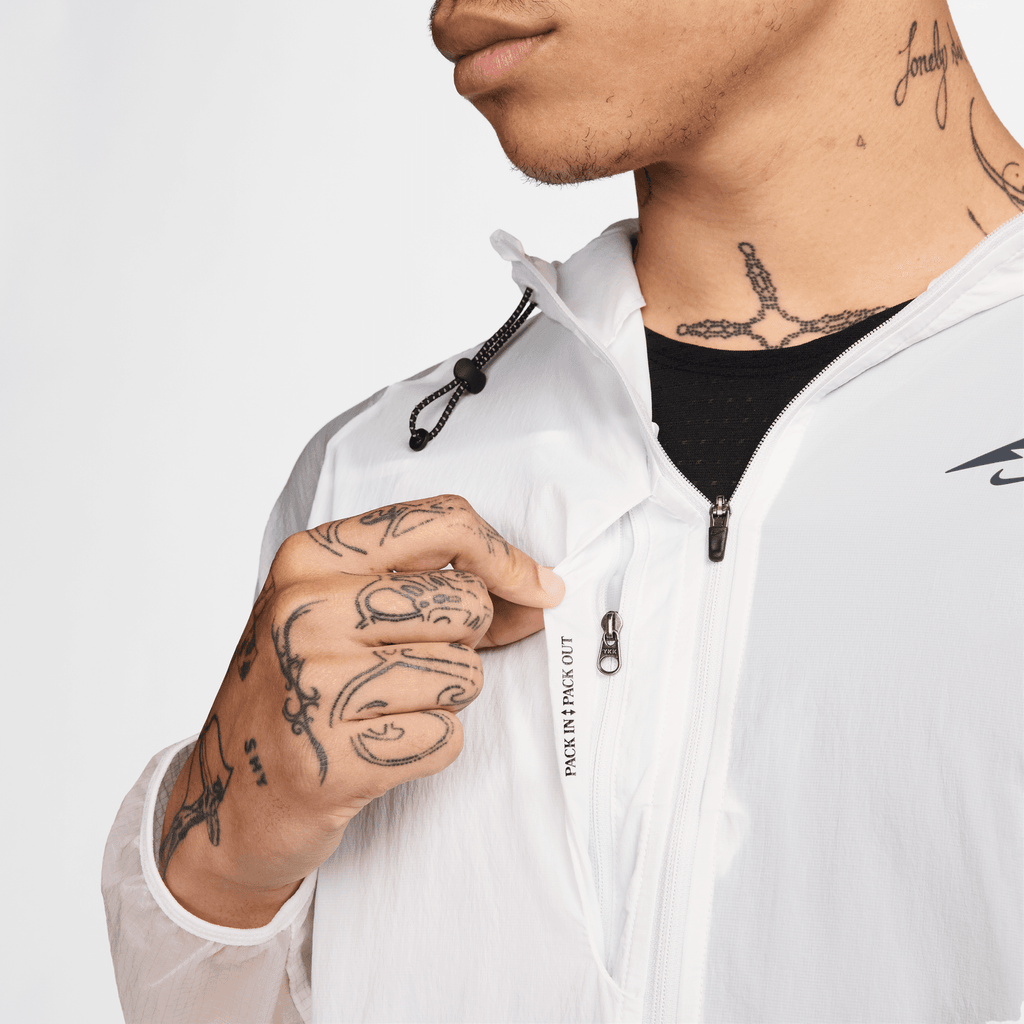 Veste Nike Running Trail - Blanc