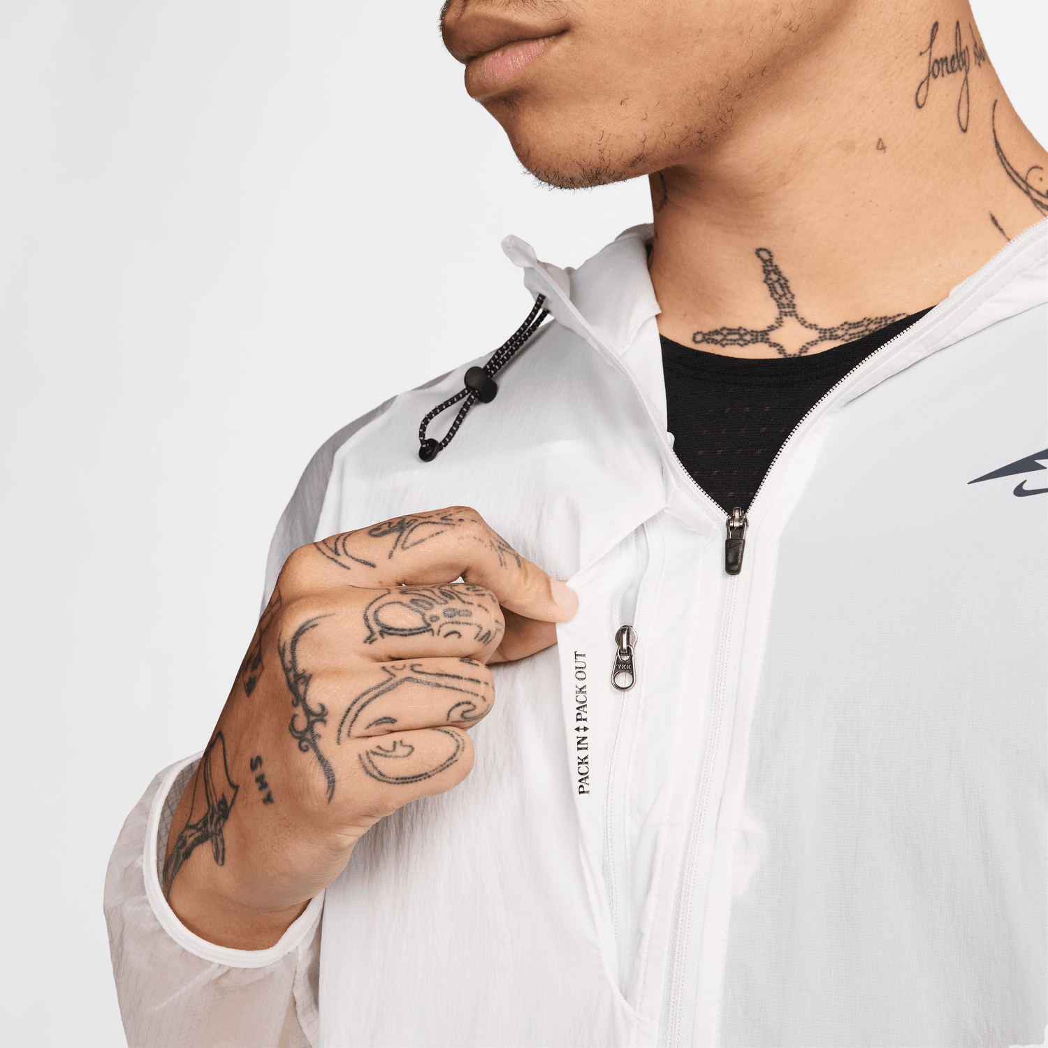 Veste Nike Running Trail - Blanc