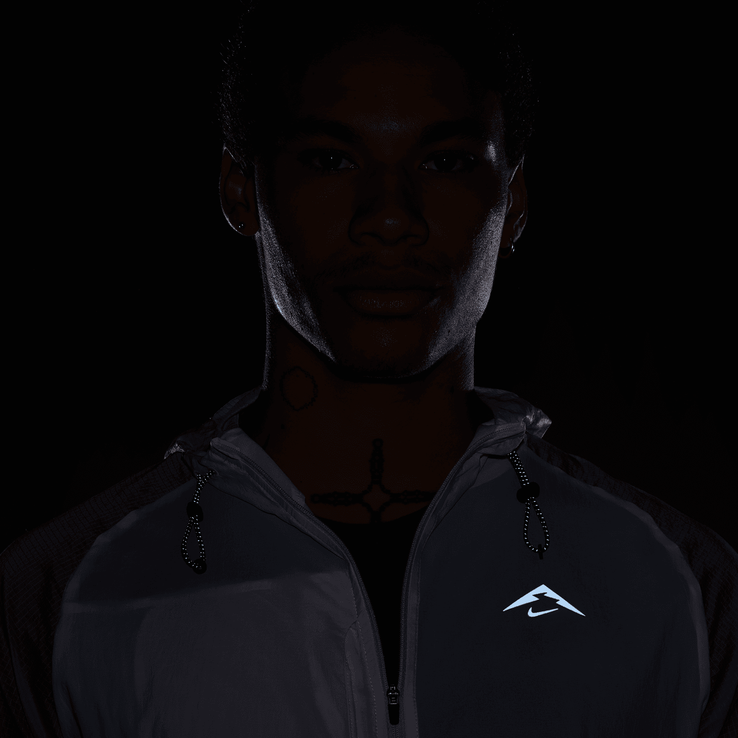 Veste Nike Running Trail - Blanc