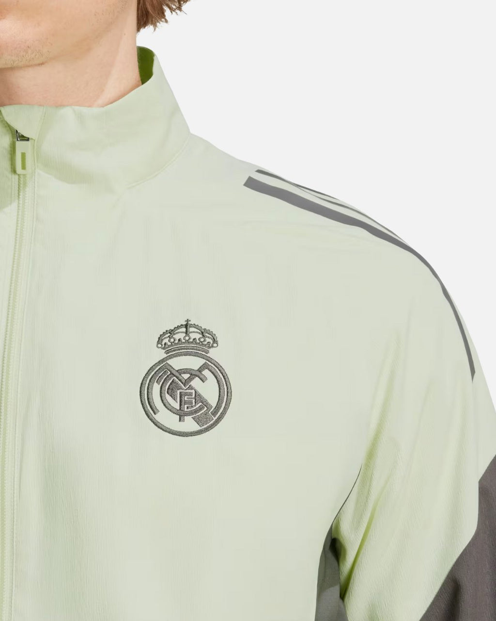 Veste de survêtement Real Madrid Tiro 25 2025/2026 - Vert/Kaki