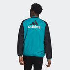 Veste Real Madrid Icon Woven - Noir/Bleu