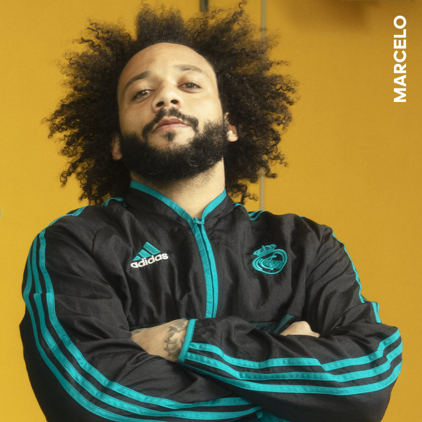 Veste Real Madrid Icon Woven - Noir/Bleu