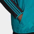 Veste Real Madrid Icon Woven - Noir/Bleu