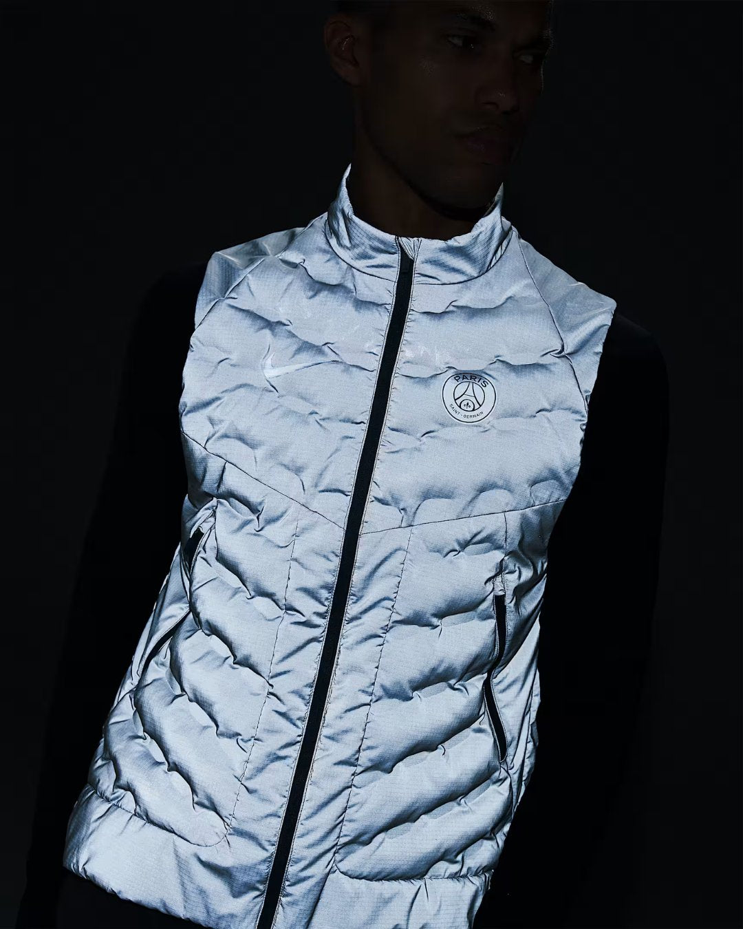 Veste sans manches Therma-Fit PSG 2025/2026 - Gris