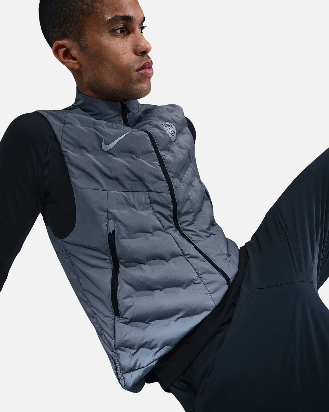 Veste sans manches Therma-Fit PSG 2025/2026 - Gris