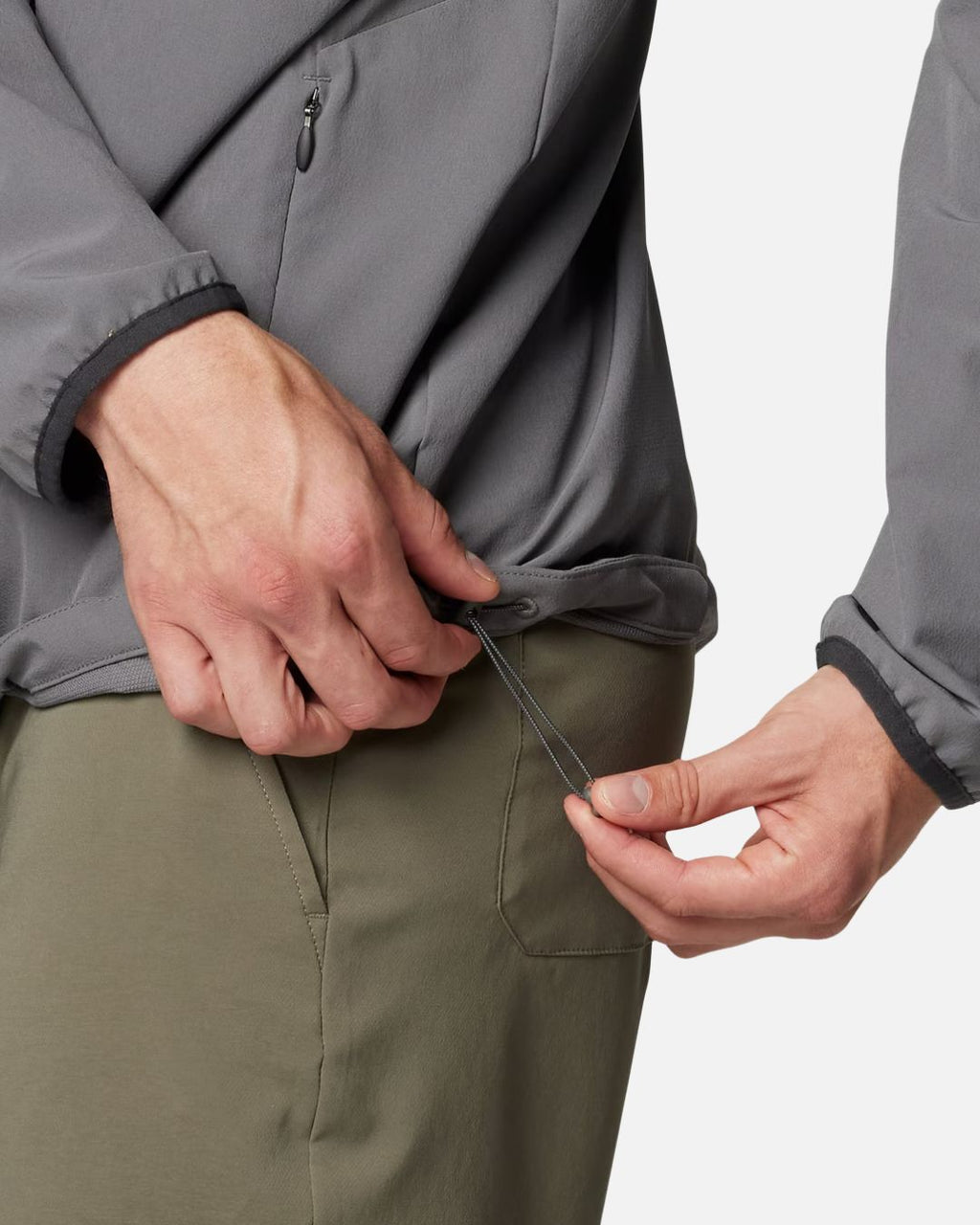 Veste Softshell à Capuche Columbia Tech - Gris/Noir